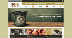 Desktop Screenshot of fourkidscoffee.com